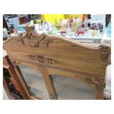 Antique Wooden Buffet Hutch Style C...