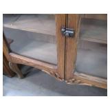Antique Wooden Buffet Hutch Style C...
