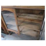 Antique Wooden Buffet Hutch Style C...