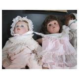 Vintage Doll Lot. One is fabric, th...