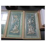 Shadow Box Style Floral Wall Décor...