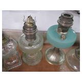 Lot of 6 Oil Lamps...