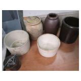 Lot of Pottery Vases, Jugs and Cani...