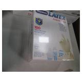 5 boxes of Latex Exam Gloves, One s...