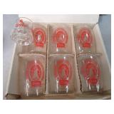 Set of 6 Vintage Small Coors Glasse...