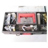 Plastic Toolbox filled with misc ha...