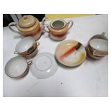Vintage China 6 Cups, 6 mini plates...
