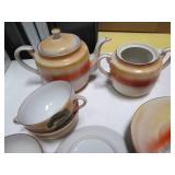 Vintage China 6 Cups, 6 mini plates...
