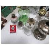 Lot of Vintage Oil Lamps...