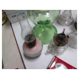 Lot of Vintage Oil Lamps...