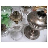 Lot of Vintage Oil Lamps...