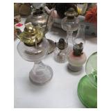 Lot of Vintage Oil Lamps...
