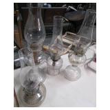 Lot of Vintage Oil Lamps...