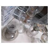 Lot of Vintage Oil Lamps...