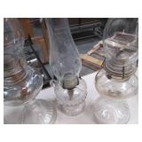 Lot of Vintage Oil Lamps...