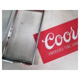 Vintage Lighted Coors Advertisement...