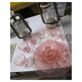 2 Vintage Oil Burning Lanterns as w...