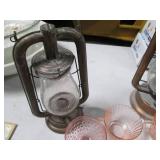 2 Vintage Oil Burning Lanterns as w...