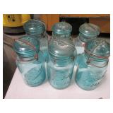 Lot of Heavy Duty Glass Jars (Most ...