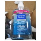 12/8oz. Bottles of University Medical Antibacterial Hand Soap