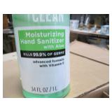 12/34oz. Scent Theory Moisterizing Hand Sanitizer With Aloe