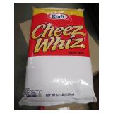 (1) Kraft Cheez Whiz Cheese Sauce (6.5LB/Package)