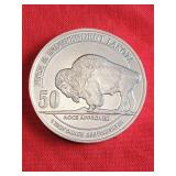 Lakota 1 oz.  Fine Silver Round