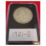 Trifecta! 1921 P-D-S Morgan Dollar Set