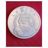 Lakota 1 oz.  Fine Silver Round