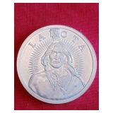 Lakota 1 oz.  Fine Silver Round