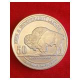 Lakota 1 oz.  Fine Silver Round