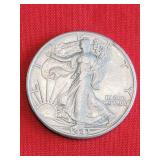 1941 Walking Liberty Half Dollar