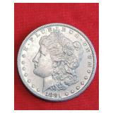 1881 Morgan Silver Dollar