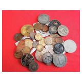 Large Lot of Vintage Tokens