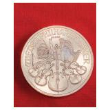 2009 Austria Philharmonic 1 oz. .999 Fine Silver