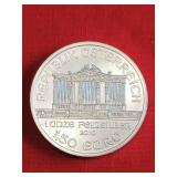 2010 Austria Philharmonic 1oz. .999 Fine Silver