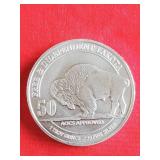 Lakota 1 oz.  Fine Silver Round