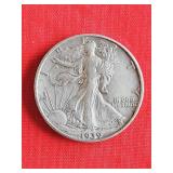 1939 Walking Liberty Half Dollar