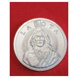 Lakota 1 oz.  Fine Silver Round