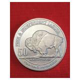 Lakota 1 oz.  Fine Silver Round