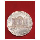 2008 Austria Philharmonic 1oz. .999 Fine Silver