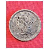 1852 Large Penny