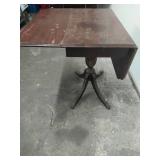 Drop side table
