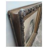 Old Framed Portrait Of Lady