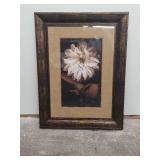 Framed Dahlia 1 By Kelly Art