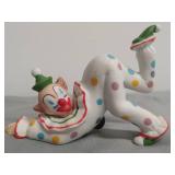 Collection Of 3 Lefton Clowns Figurines