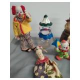 Collection Of 8 Clown Items
