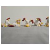 Collection Of 5 Clown Figurines