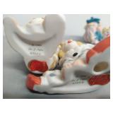 Collection Of 3 Lefton Clown Figurines