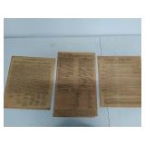 Three Old Document Copy